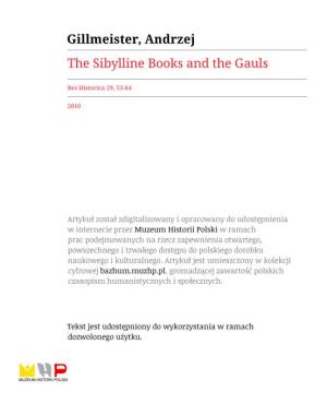 The Sibylline Books and the Gauls*