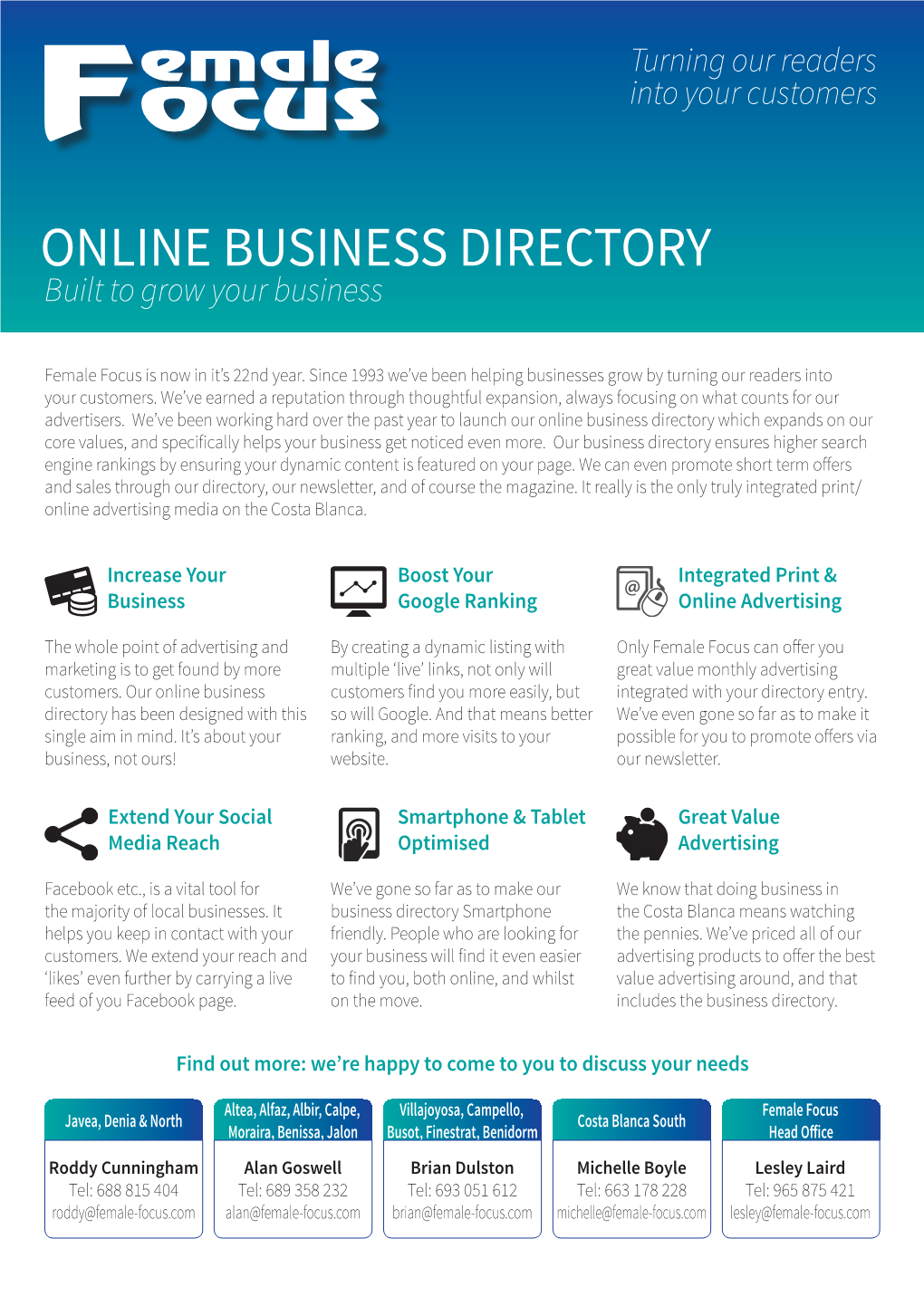 ONLINE BUSINESS DIRECTORY Built to Grow Your Business