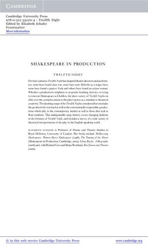 Shakespeare in Production