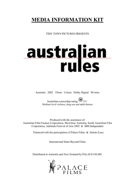 Australian Rules Media