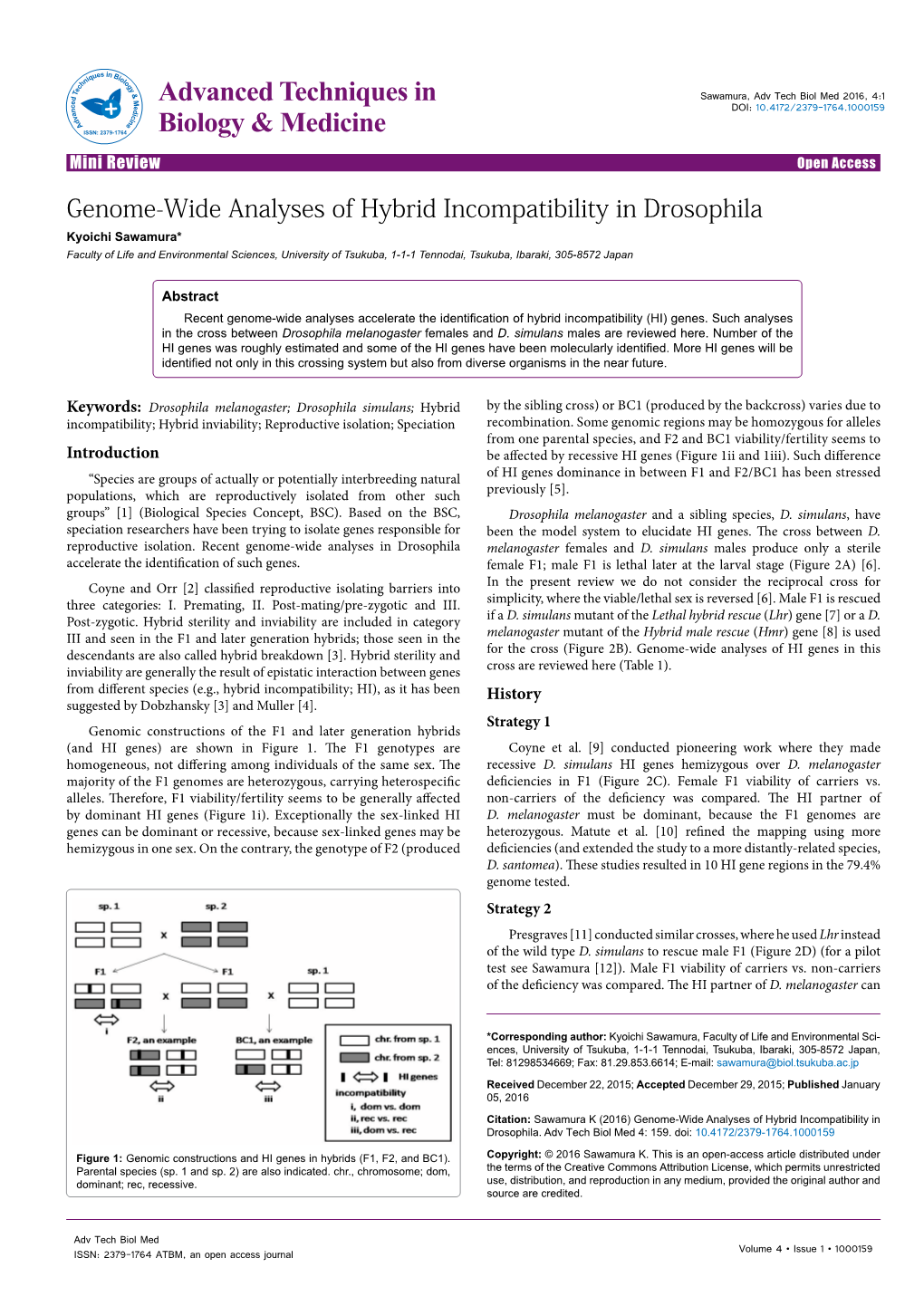 Genome-Wide Analyses of Hybrid Incompatibility in Drosophila