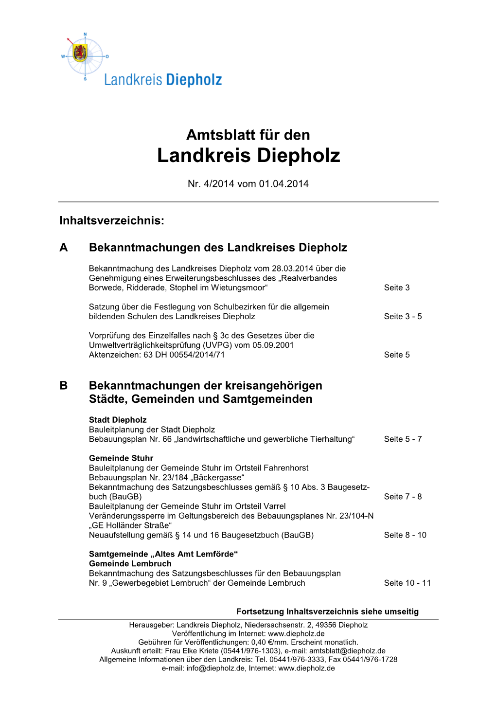 Amtsblatt 04/2014