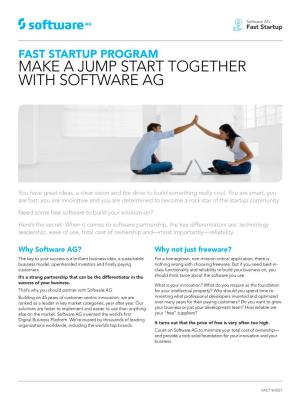 Make a Jump Start Together with Software Ag