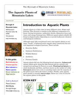 2018 Aquatic Plant Guide