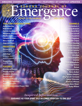 July 2018 | Sedona Journal of Emergence