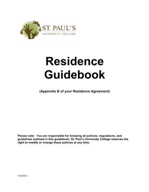 Residence Guidebook