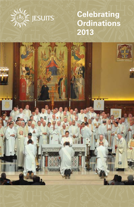 Celebrating Ordinations 2013