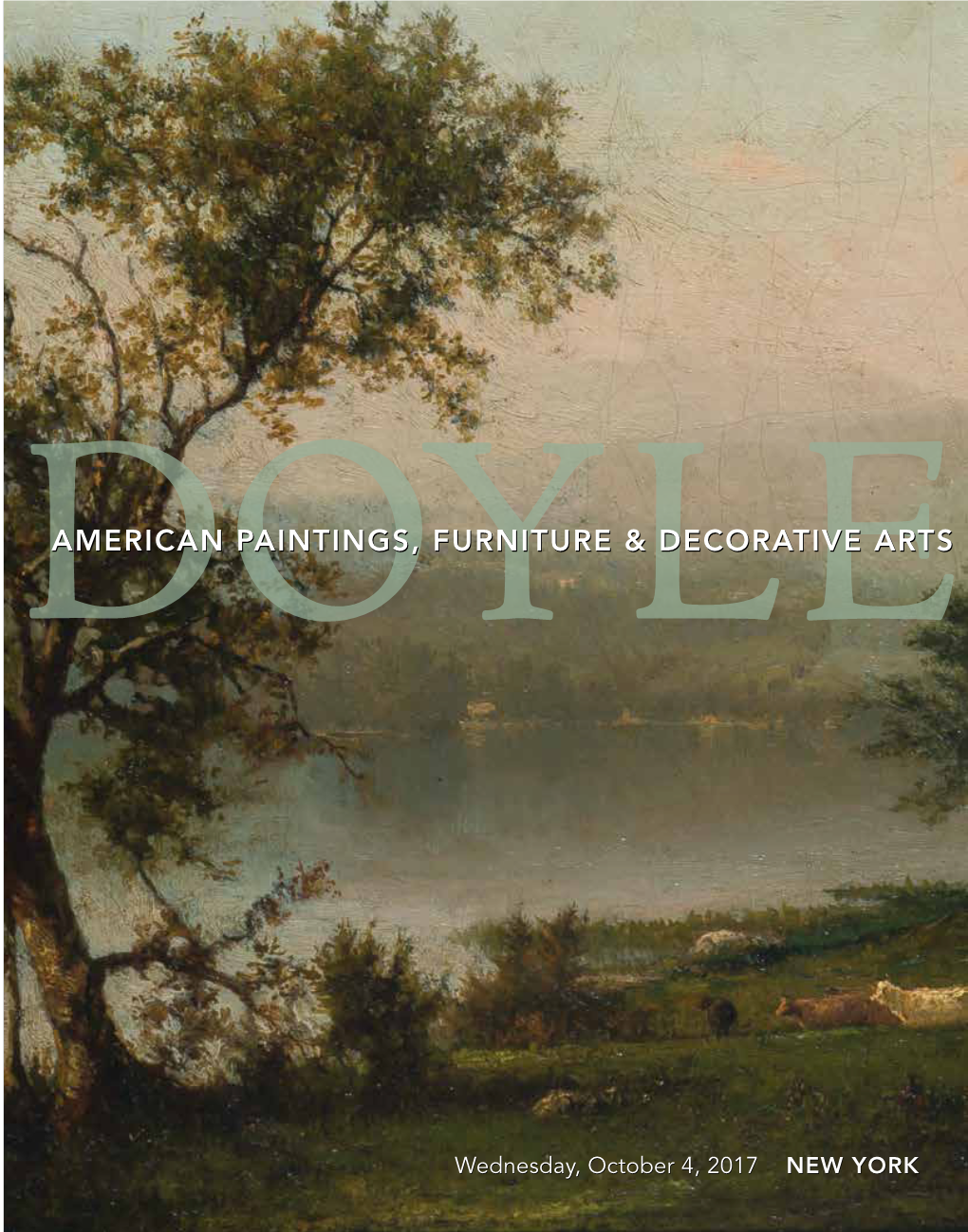 American Paintings, Furniture & Decorative Arts