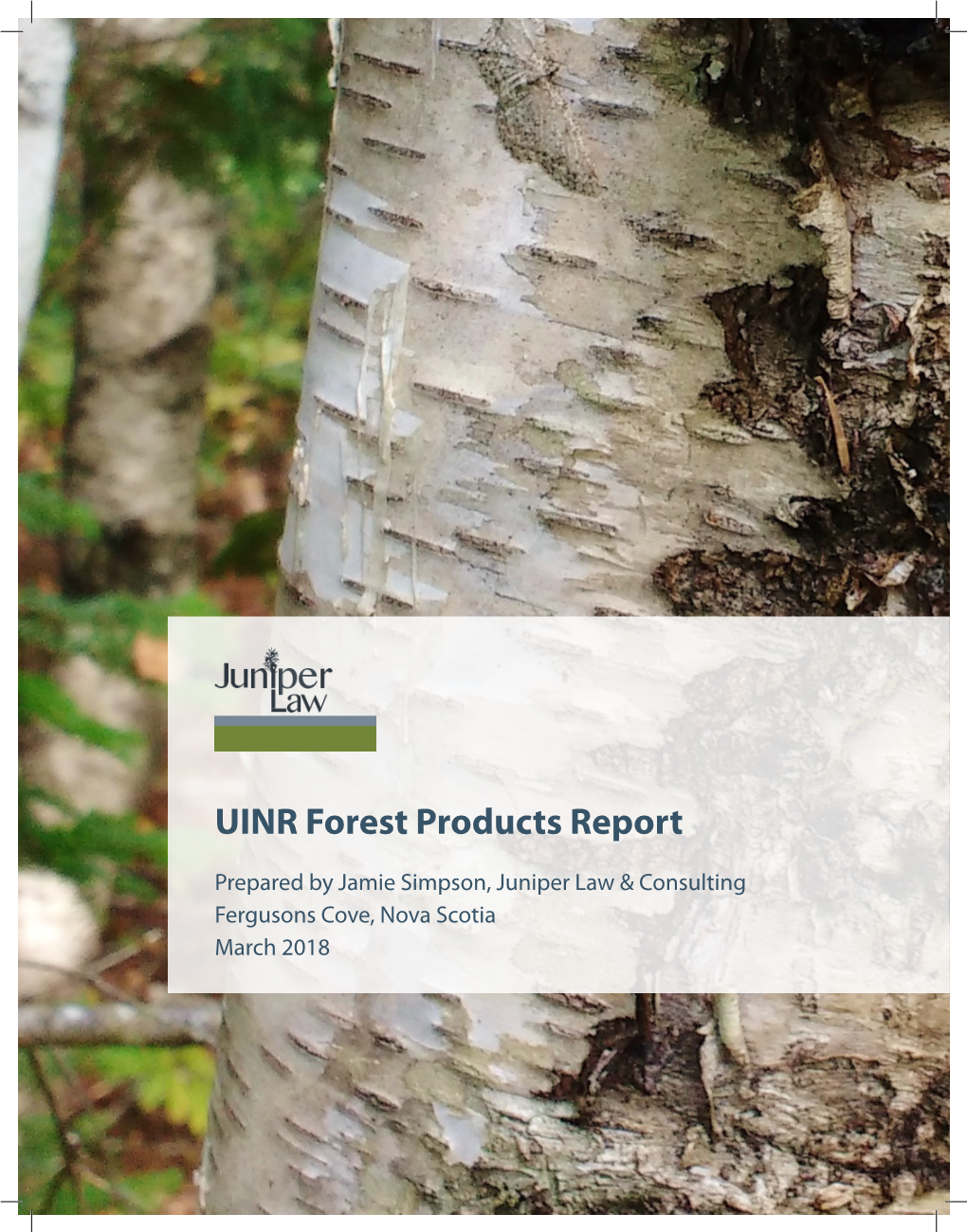 UINR Forest Products Report