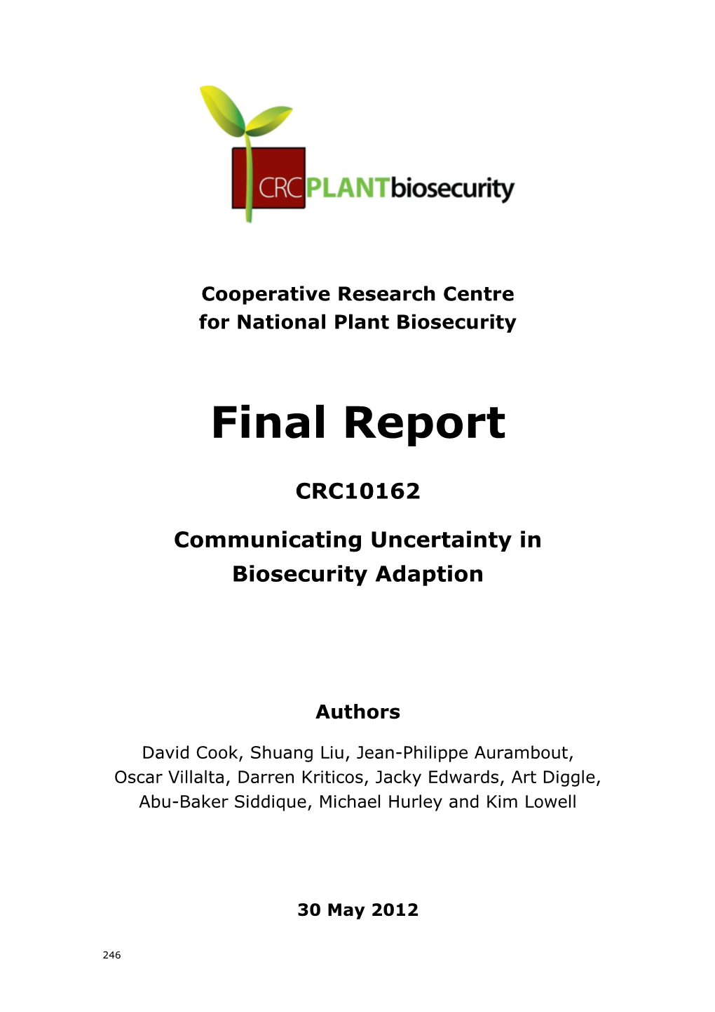 Final Report