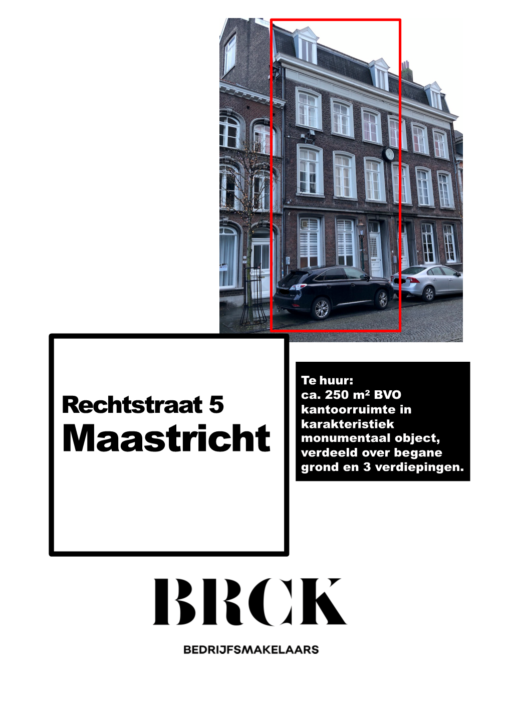 Maastricht Verdeeld Over Begane Grond En 3 Verdiepingen