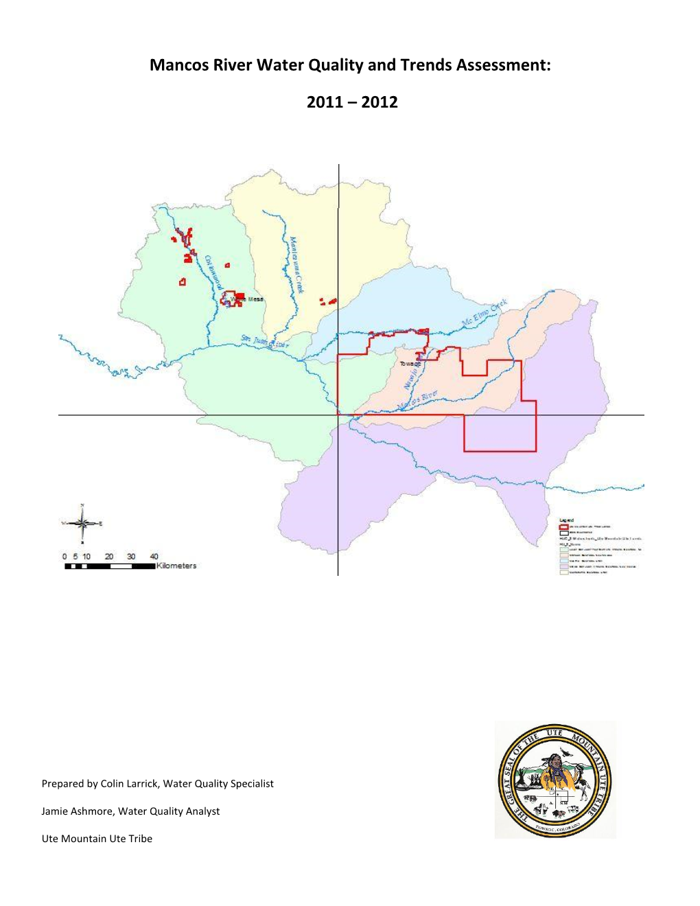 Mancos River Water Quality and Trends Assessment: 2011 – 2012