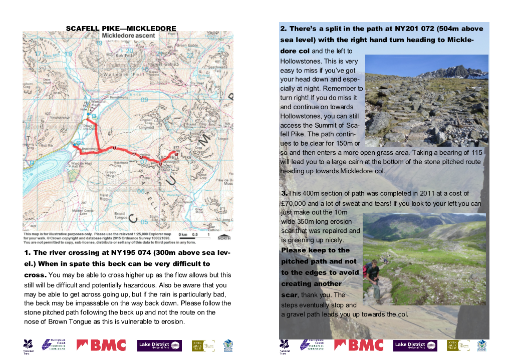 Scafell – Mickledore Route Booklet