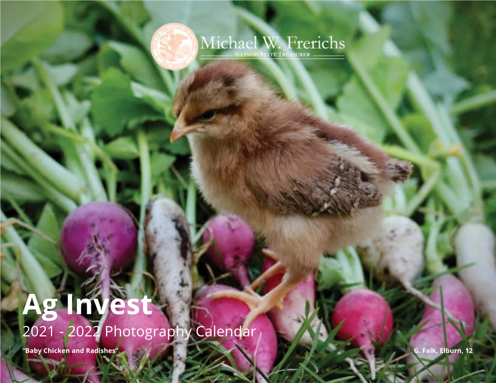 Ag Invest 2021 - 2022 Photography Calendar