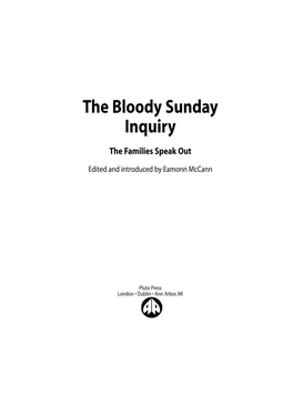 The Bloody Sunday Inquiry