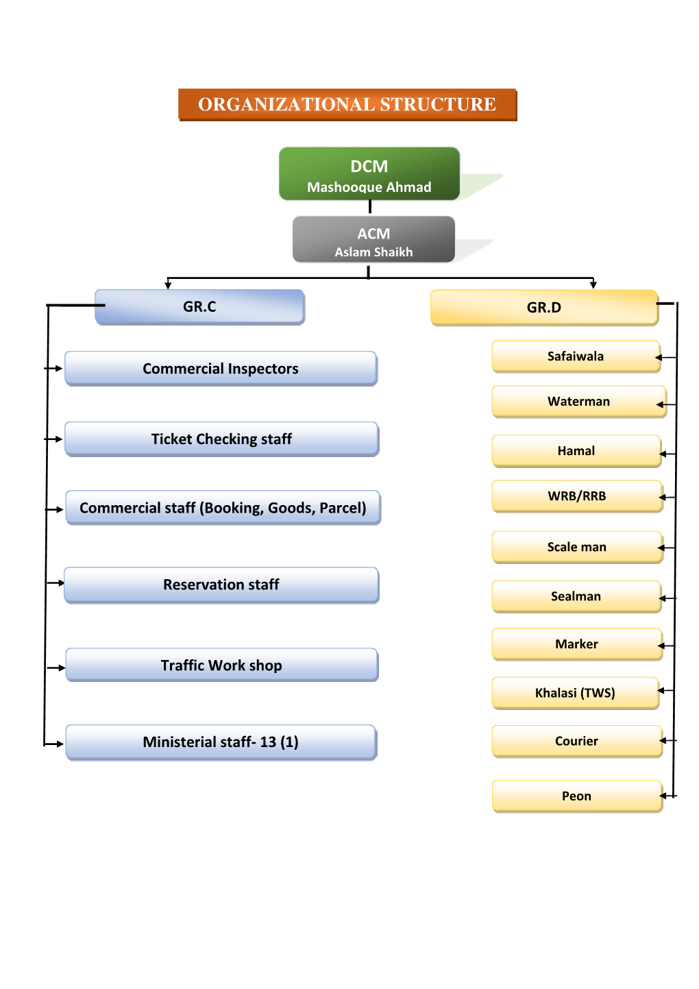 Organizational Structure