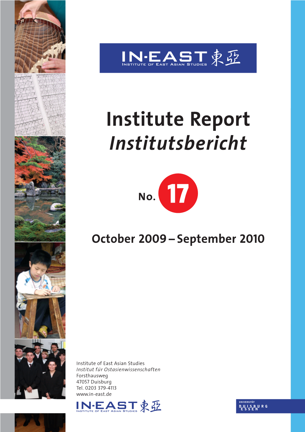 Institute Report Institutsbericht