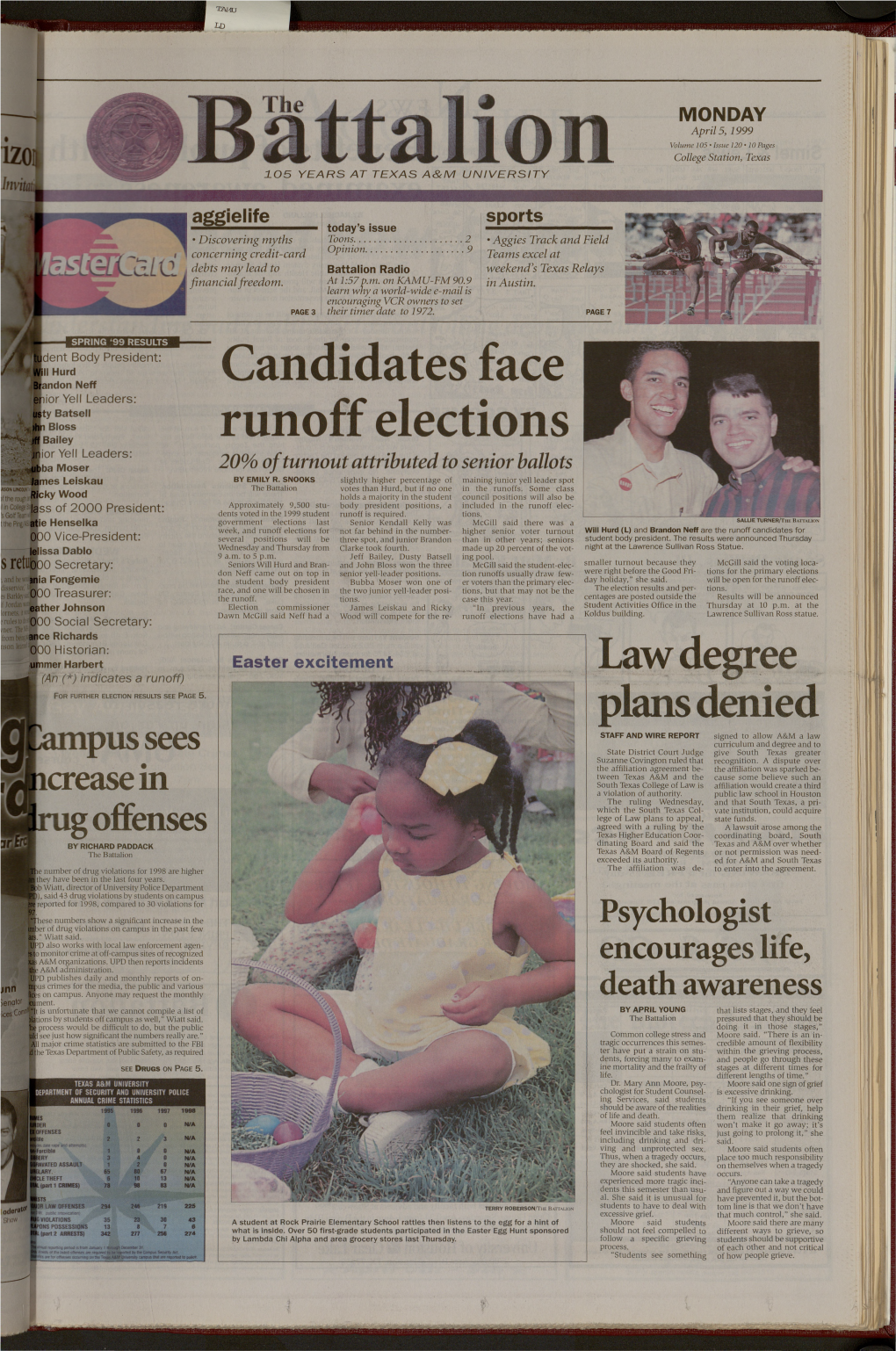 Candidates Face Runoff Elections