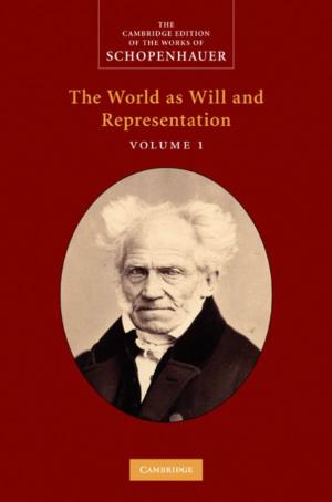 SCHOPENHAUER the World As Will and Representation