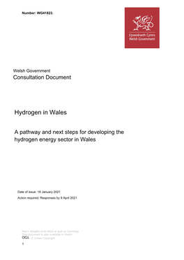Hydrogen-In-Wales-Consultation.Pdf