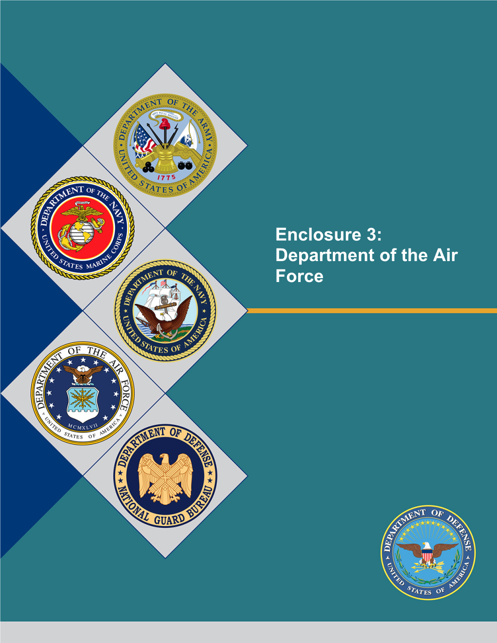 Enclosure 3: Department of the Air Force Report