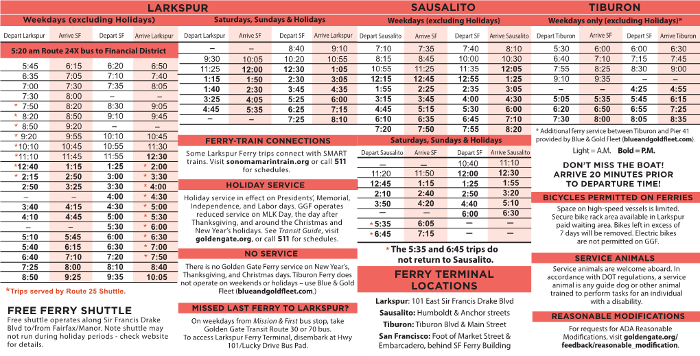 Golden-Gate-Ferry-Timetables-Winter