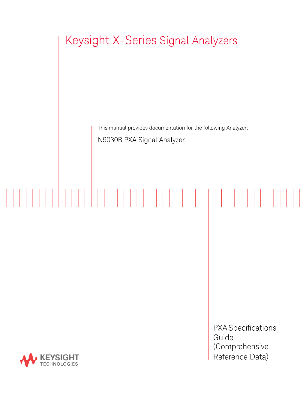 N9030B PXA Signal Analyzer Specifications Guide - DocsLib