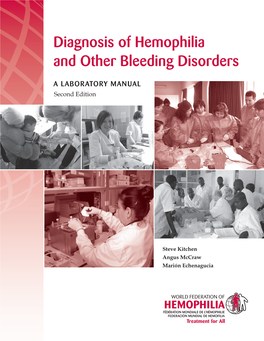Diagnosis of Hemophilia and Other Bleeding Disorders