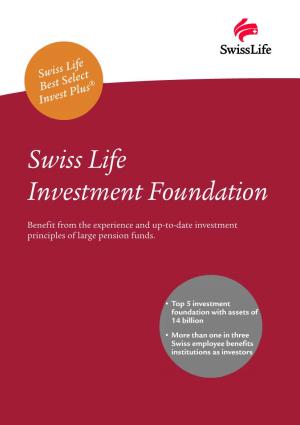 Swiss Life Investment Foundation