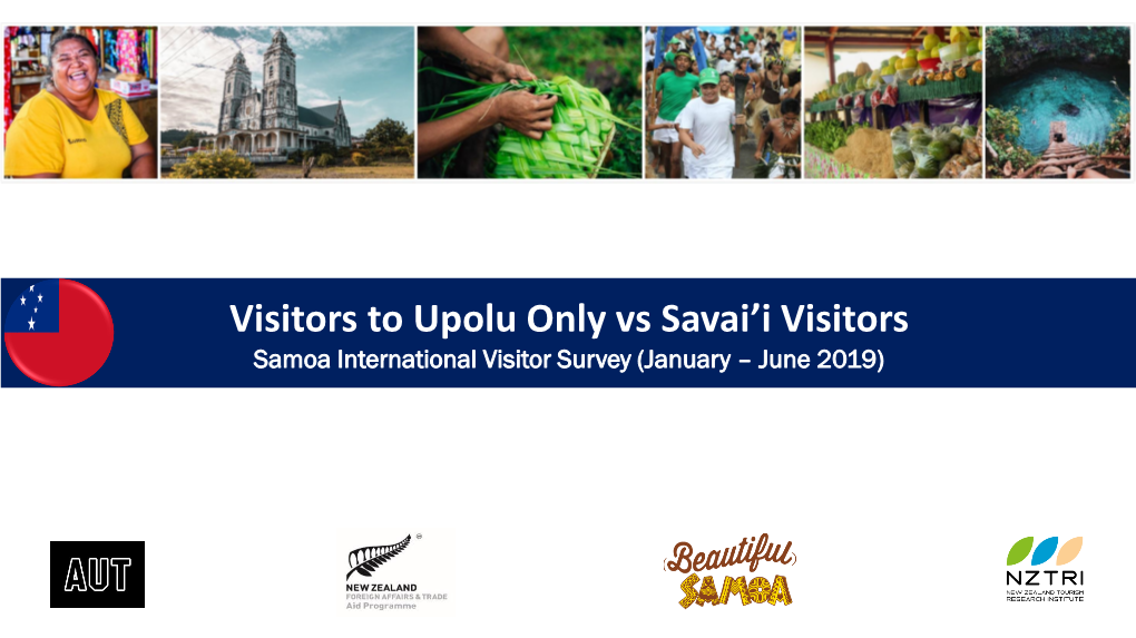 Samoa Visitor Survey