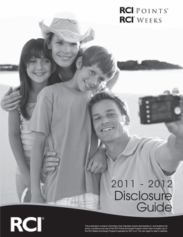 2011 - 2012 Disclosure Guide