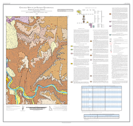Geologic Map of the Kooskia Quadrangle, Idaho County, Idaho