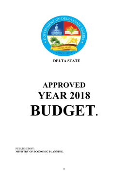2018-Delta-State-Approved-Budget