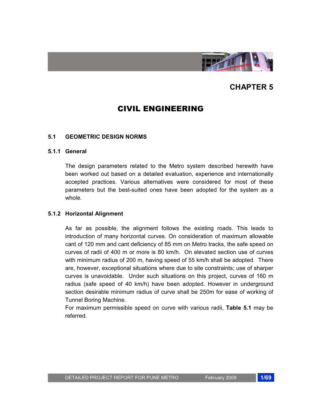 Chapter 5 Civil Engineering