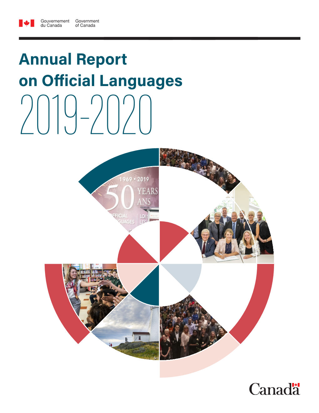 Annual Report on Official Languages 2019-2020 © Her Majesty the Queen in Right of Canada, 2021