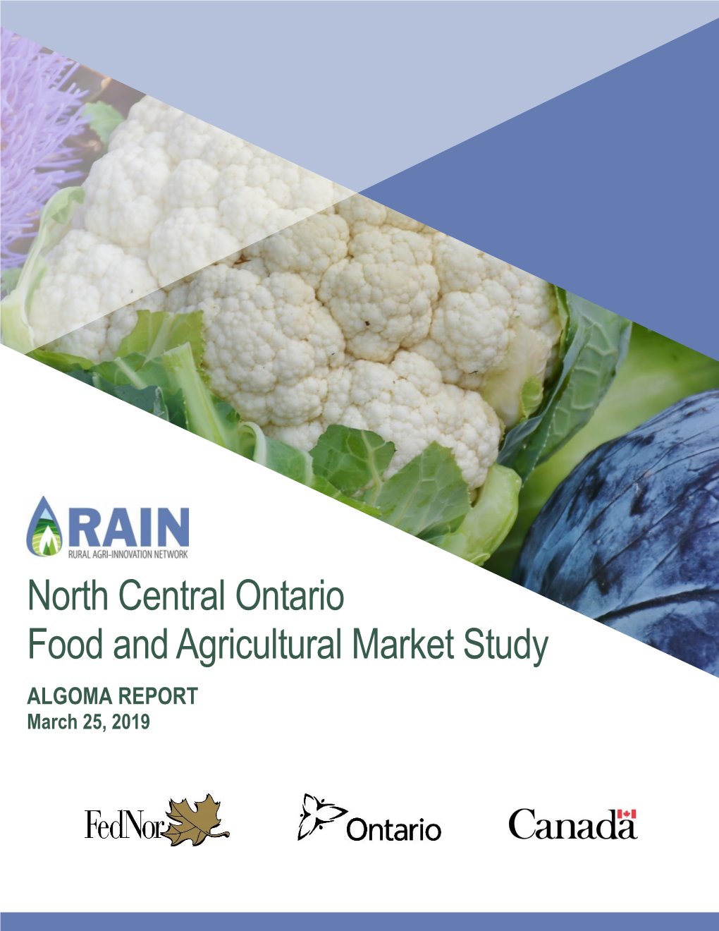 North Central Ontario Food and Agricultural Market Study