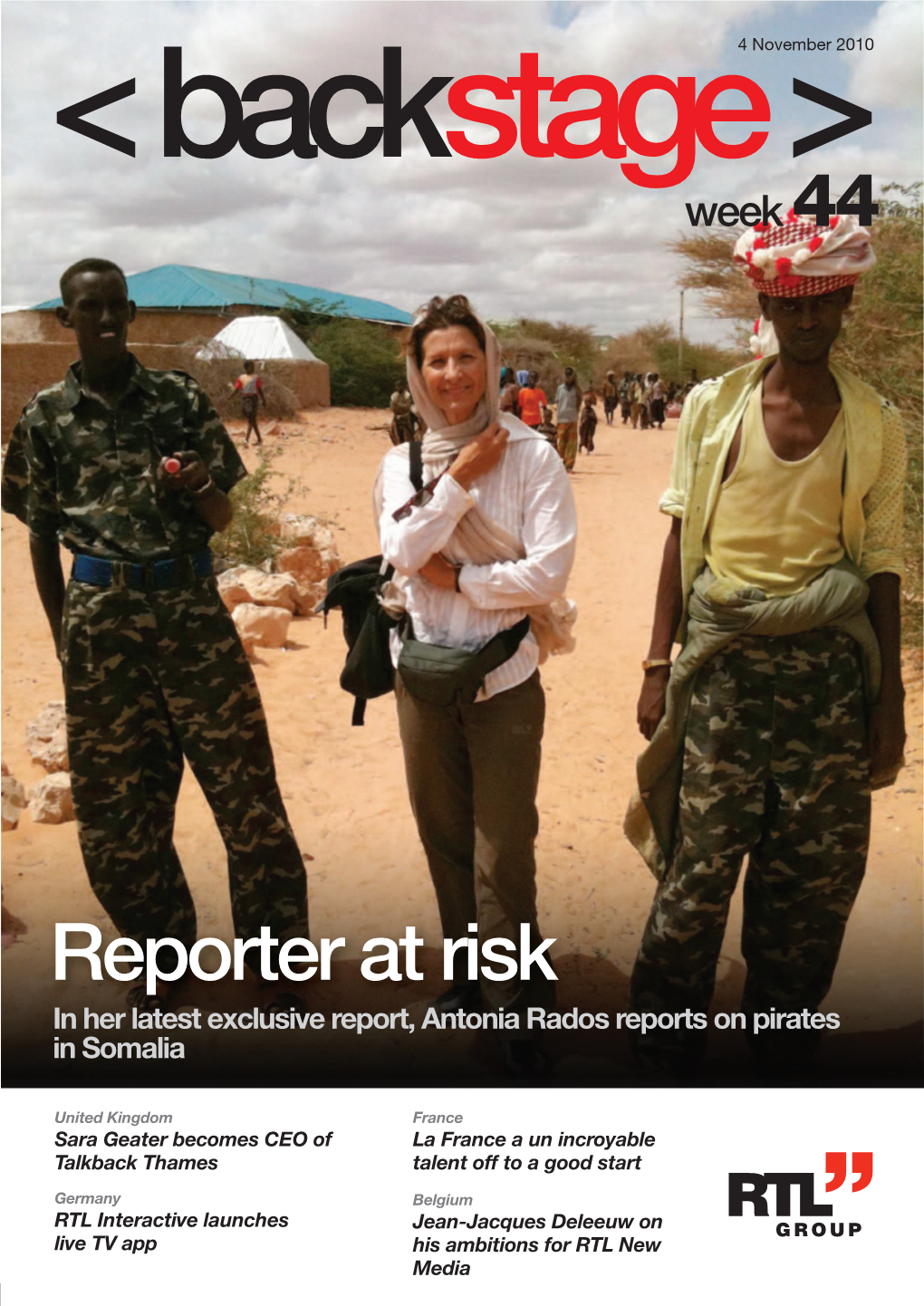 Reporter at Risk in Her Latest Exclusive Report, Antonia Rados Reports on Pirates in Somalia