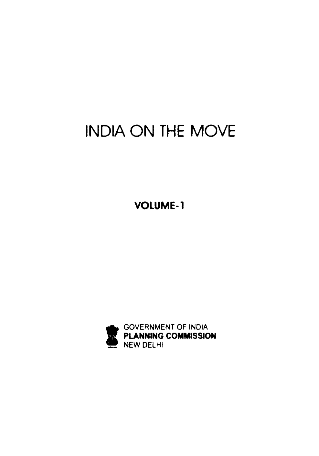 India on the Move