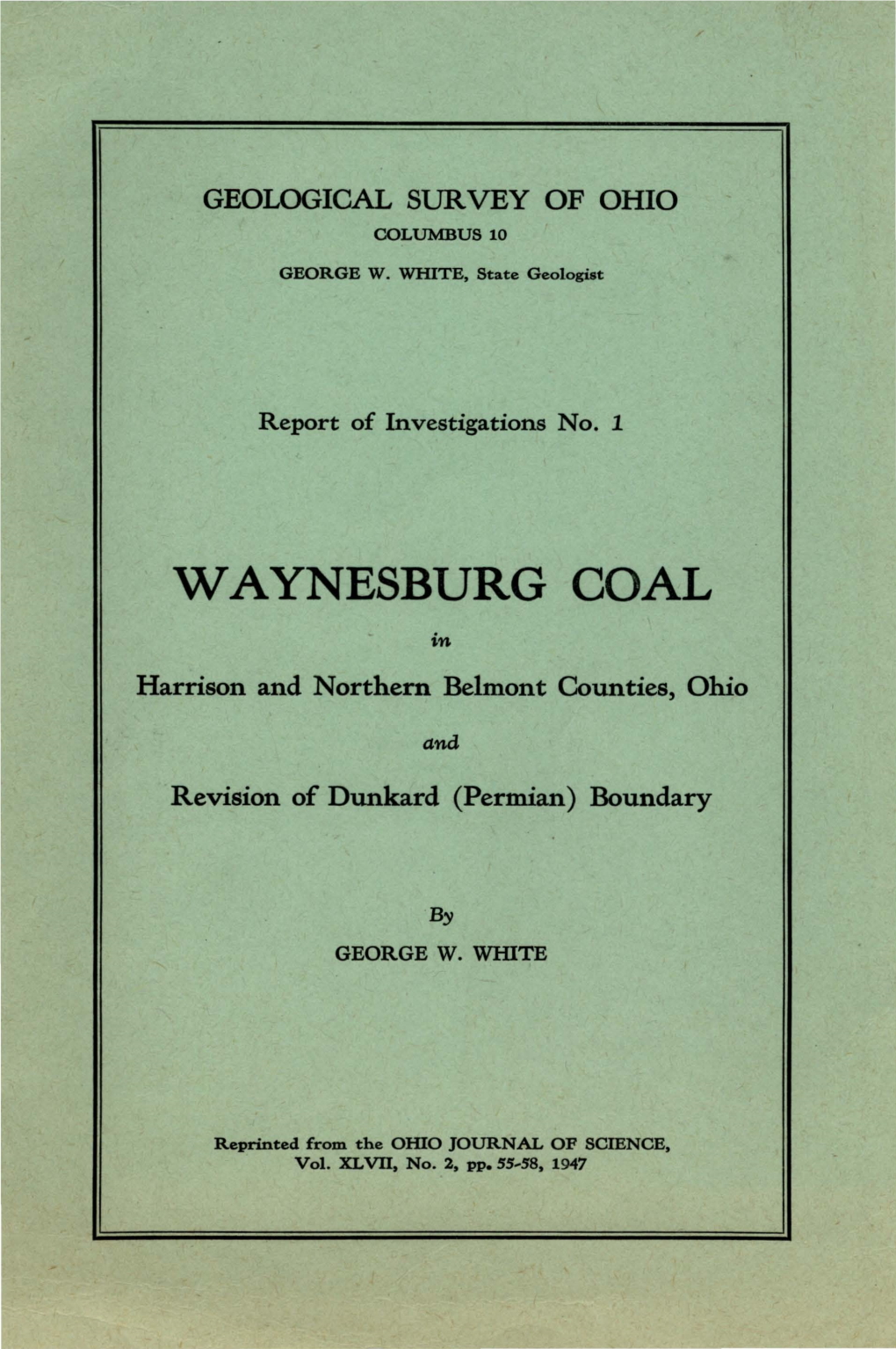 Waynesburg Coal