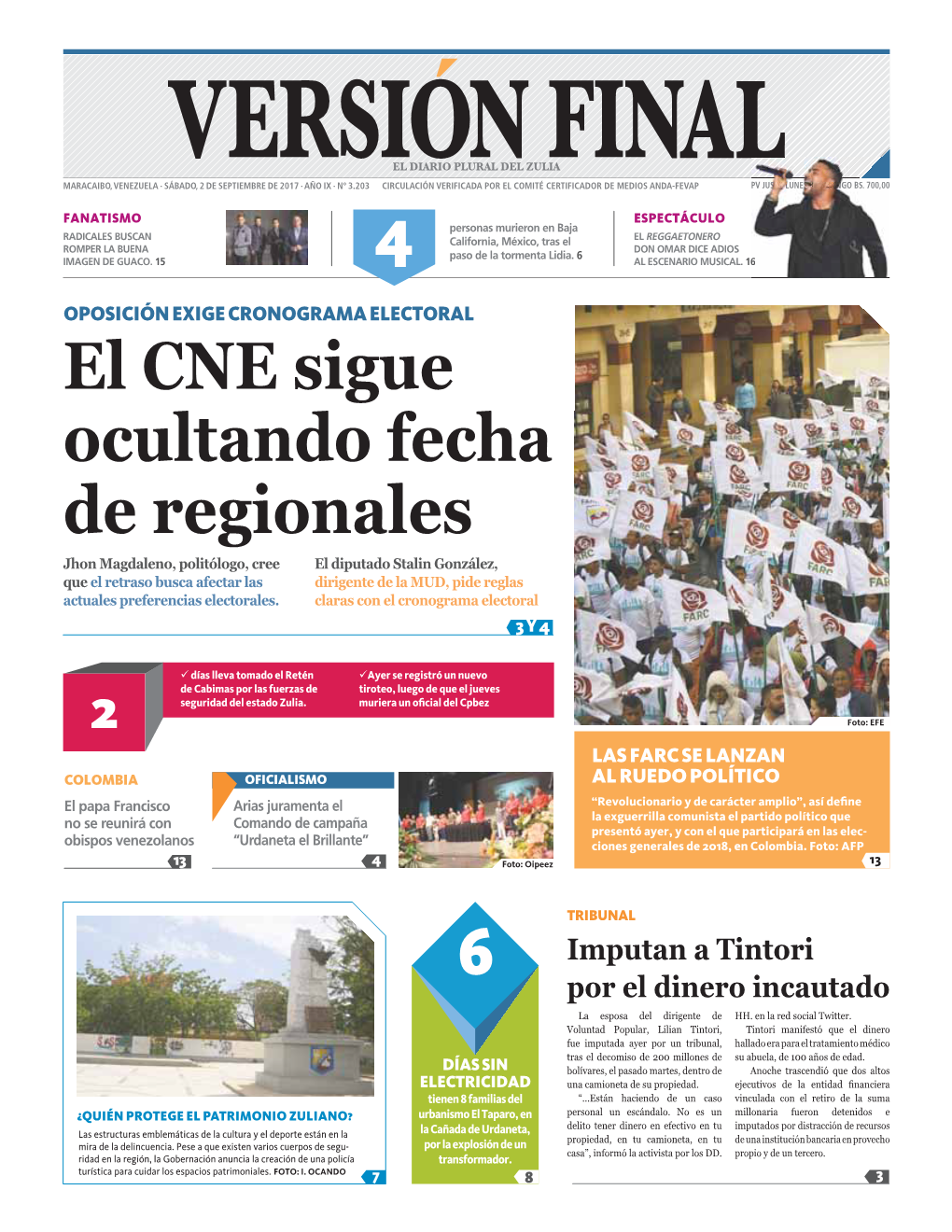 El CNE Sigue Ocultando Fecha De Regionales