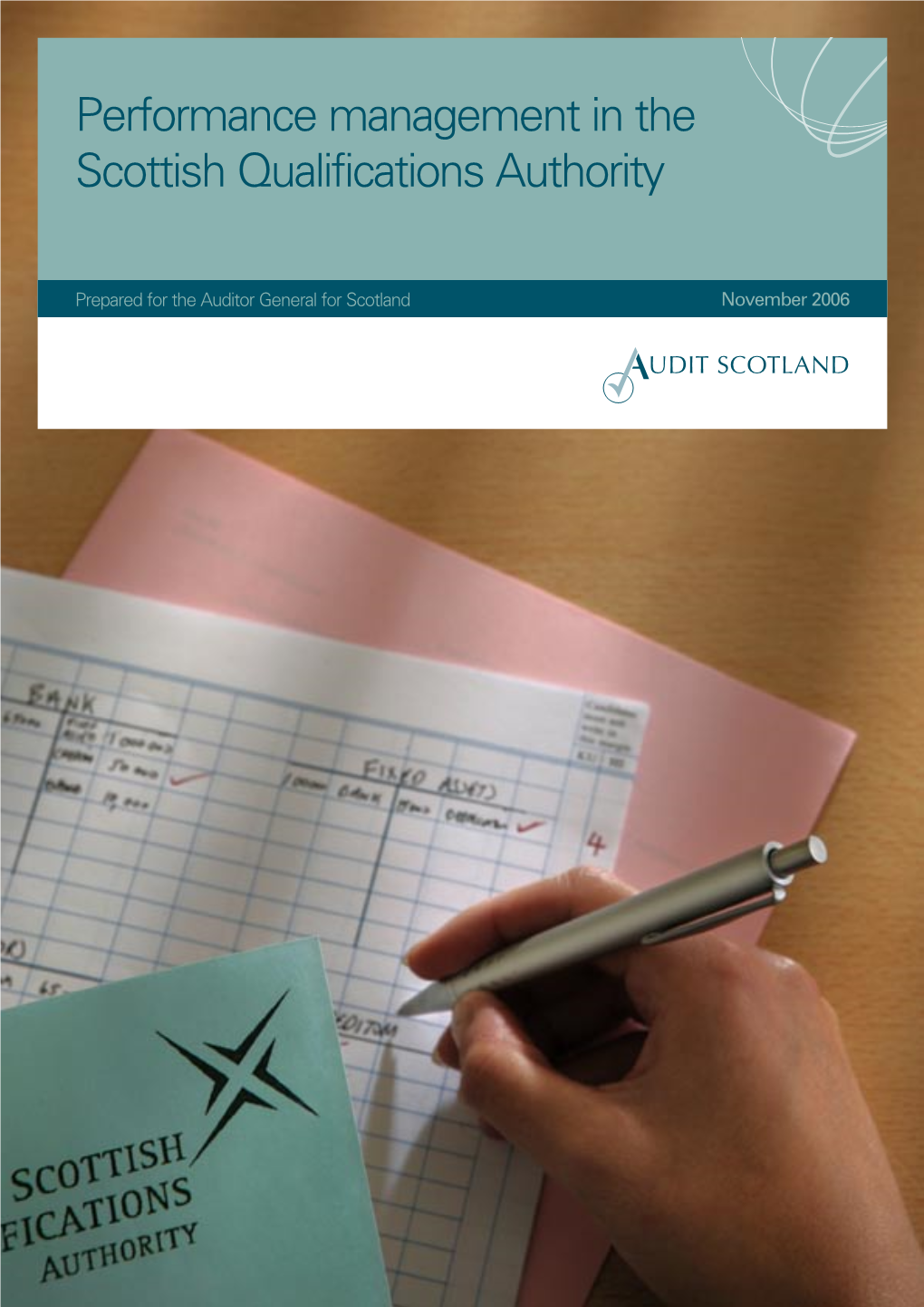 Performance Management in the Scottish Qualifications Authority