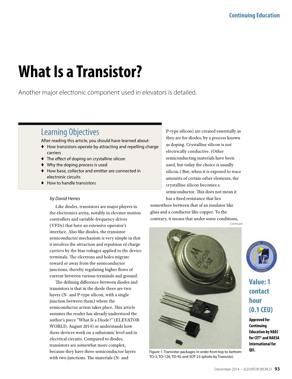 What Is a Transistor?