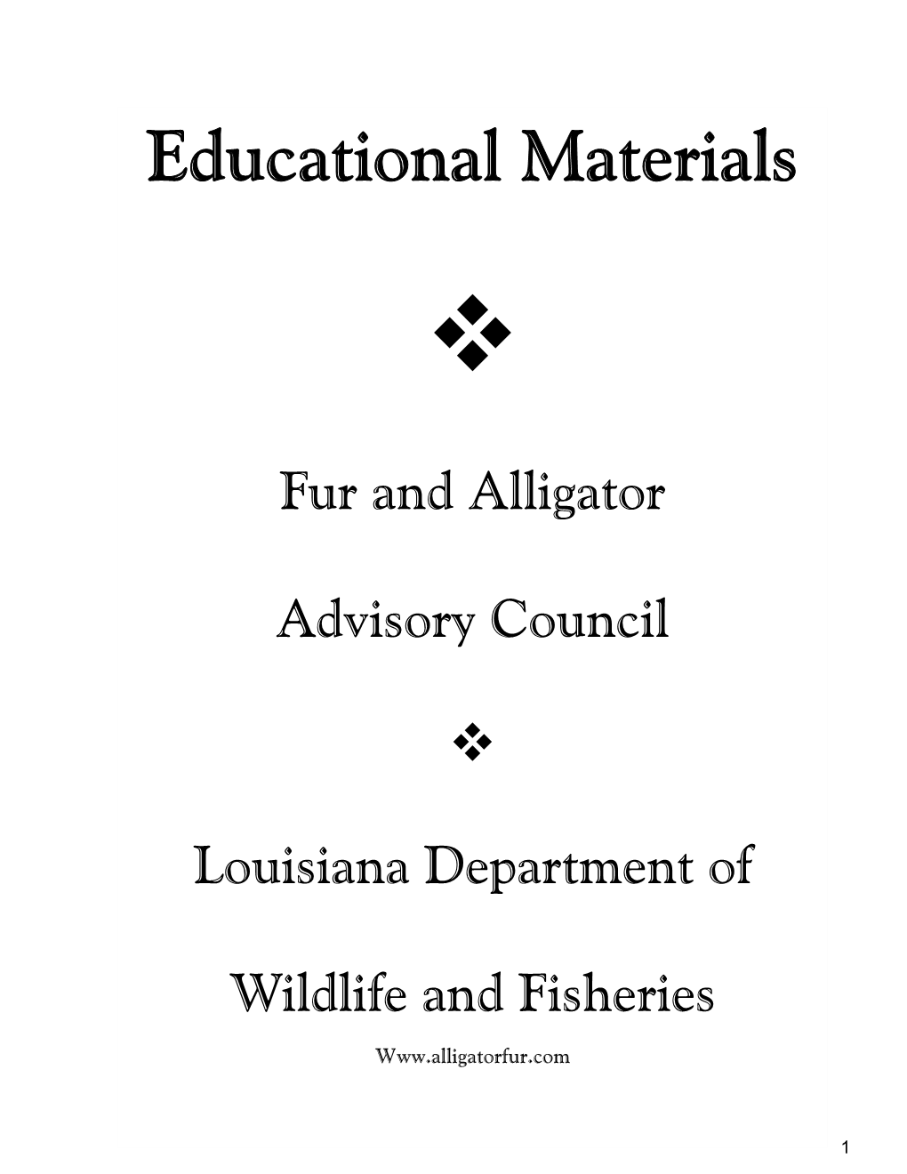 Educational Materials