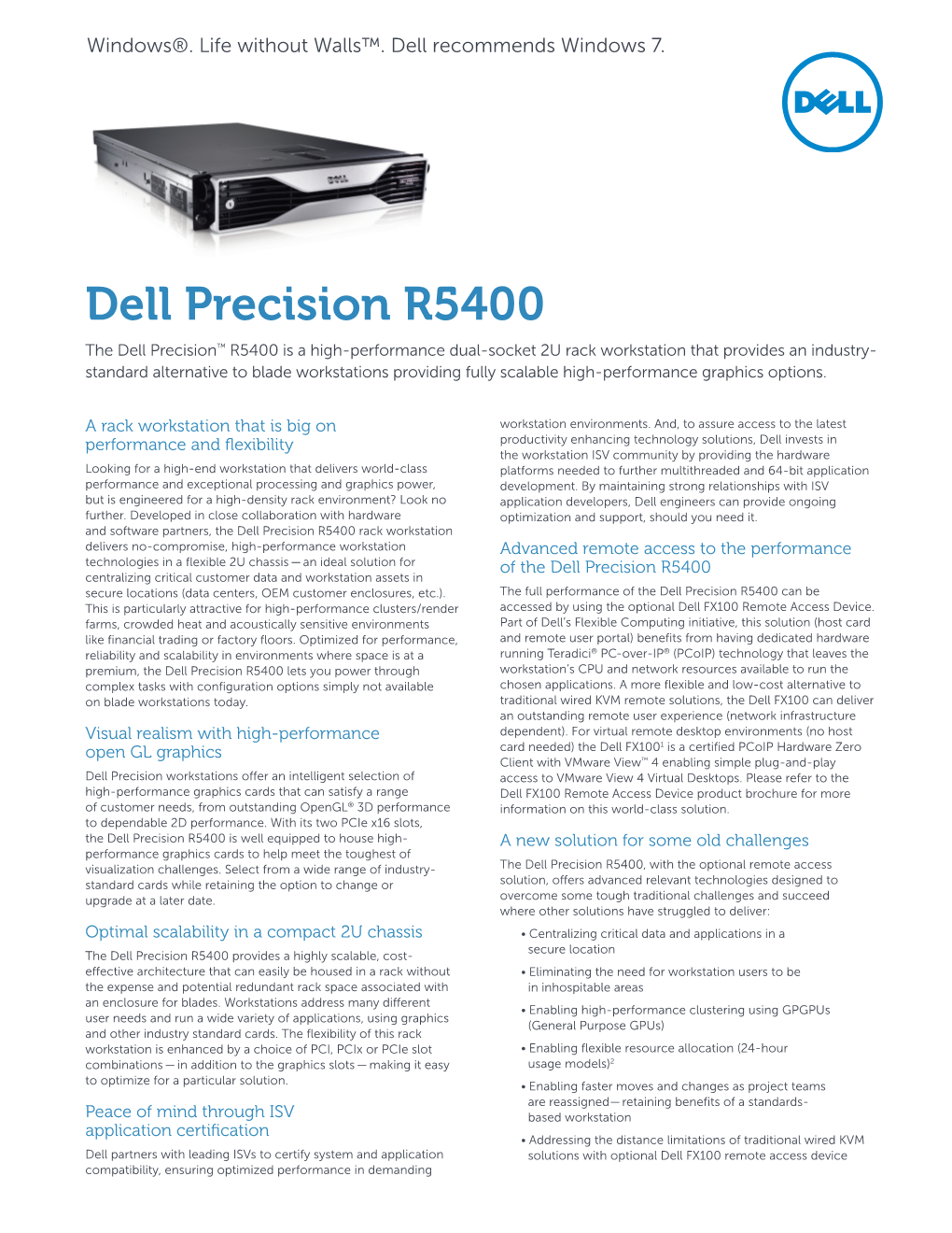 Dell Precision R5400