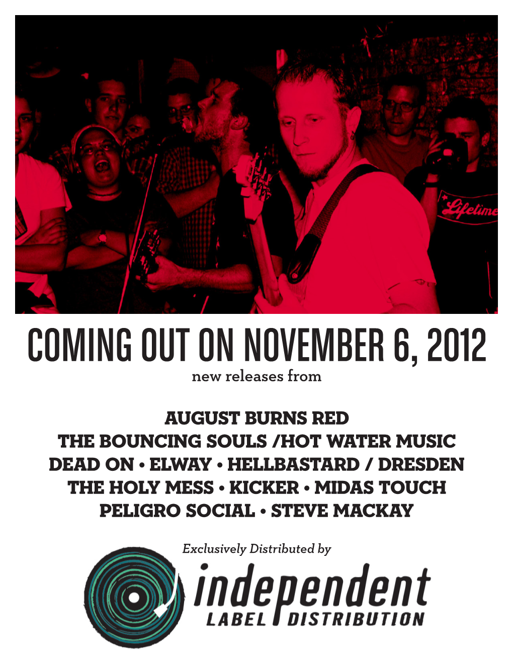 COMING out on NOVEMBER 6, 2012 New Releases From