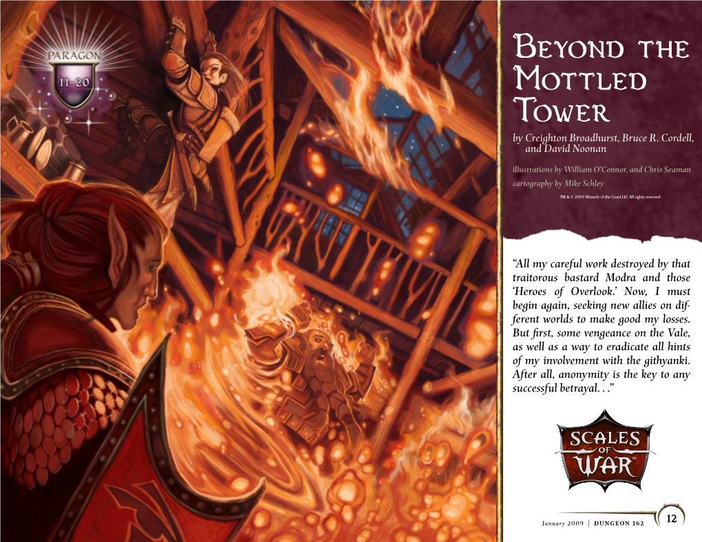 Beyond the Mottled Tower by Creighton Broadhurst, Bruce R