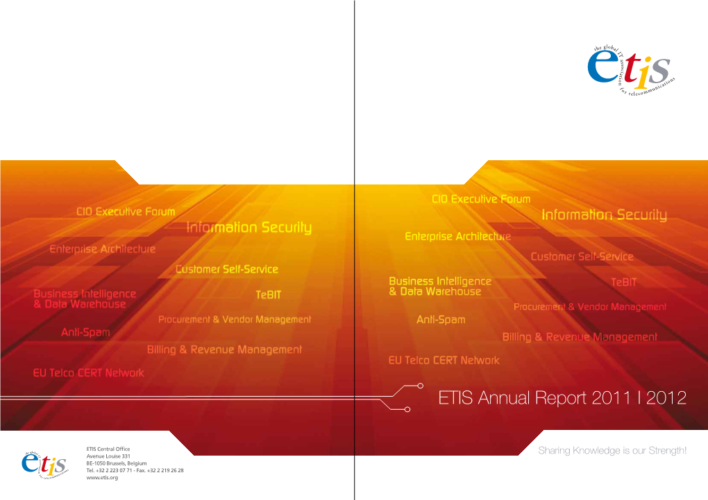 ETIS Annual Report 2011 I 2012