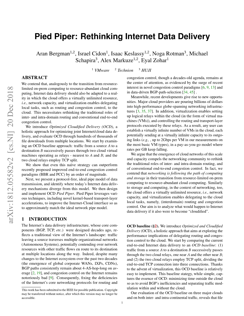 Pied Piper: Rethinking Internet Data Delivery