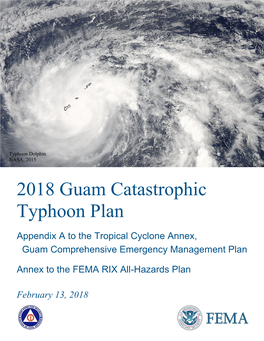 2018 Guam Catastrophic Typhoon Plan