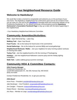 Hawksbury Resource Guide 19JAN2021